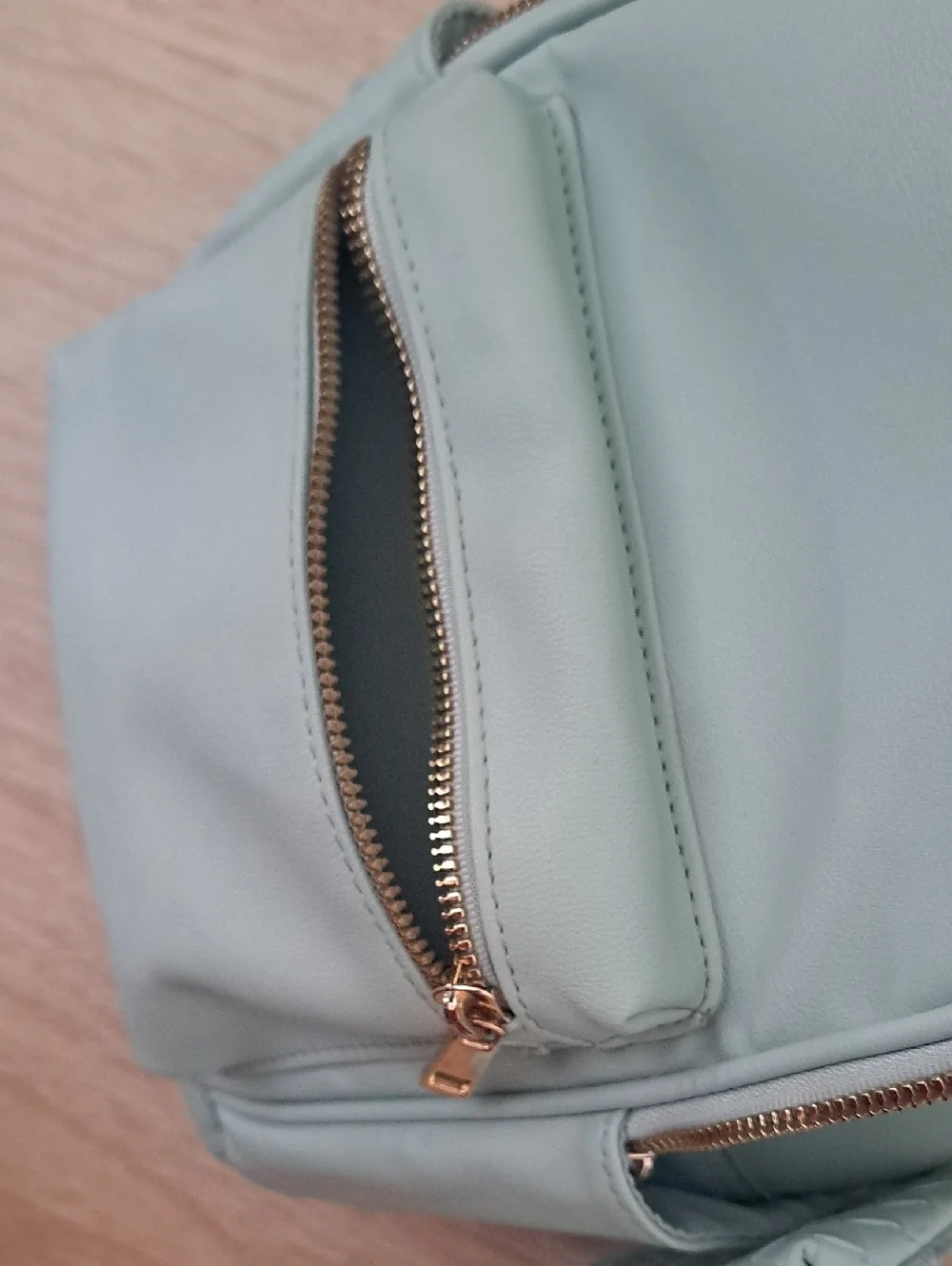 LD Mint Green Mini Backpack - Lightweight Women's Bag